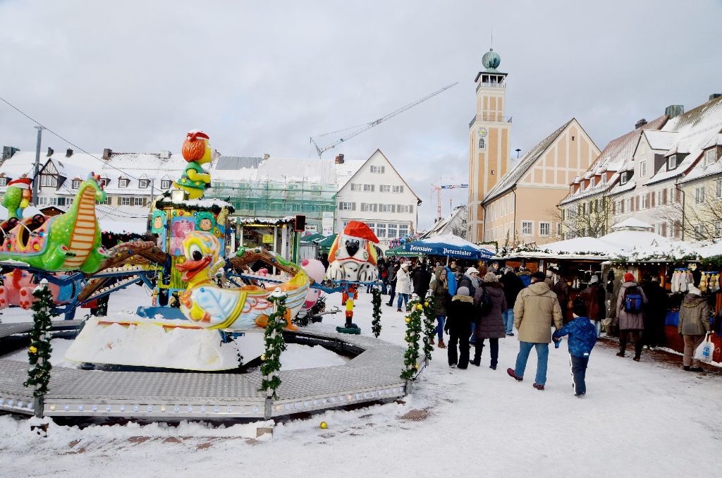 Der Freudenstädter Weihnachtsmarkt zieht besonders an den Wochenenden viele Besucher an.
