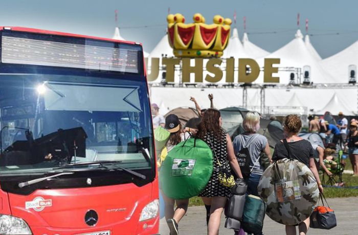 Anfahrt zum Southside: Per Shuttlebus von Rottweil zum Festival