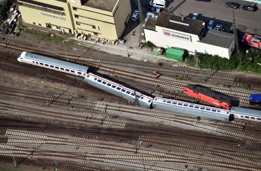 Nach dem Zugunglück in Mannheim sind die Reperaturen weitestgehend abgeschlossen, der Zugverkehr läuft wieder nach Plan. Foto: dpa