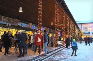Der Wintergarten im vergangenen Jahr kam bei vielen Besuchern gut an, nicht aber beim Einzelhandel am Marktplatz. Foto: Sannert