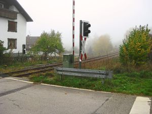 Die Gleise führen mitten durch Lauterbad. Doch einen Bahnhaltepunkt wird es in absehbarer Zeit nicht geben. Foto: Breitenreuter