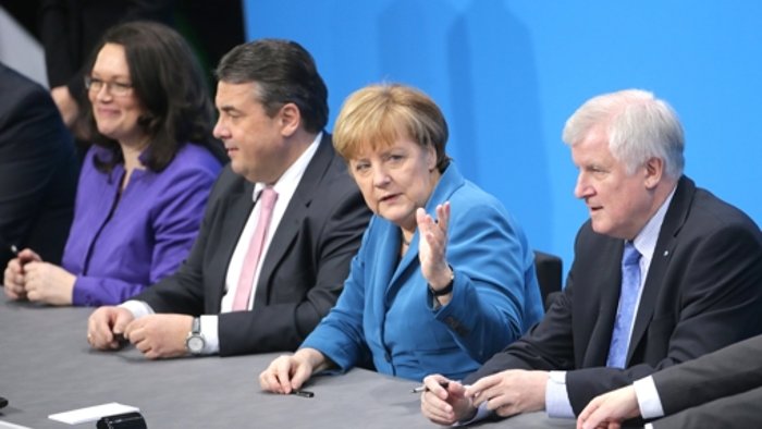 Angela Merkel unter Druck