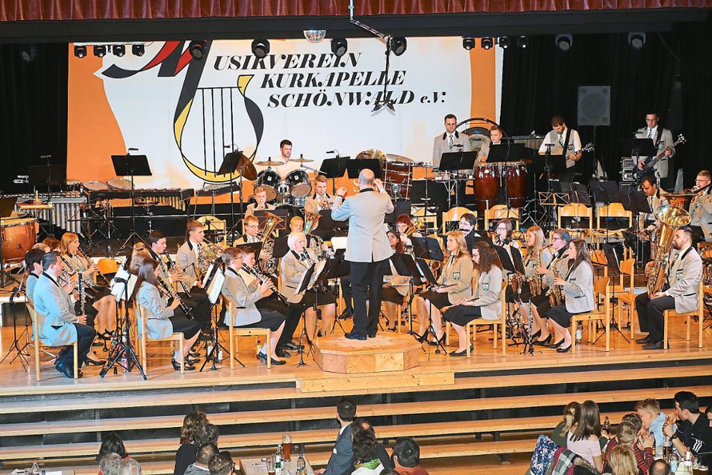 So viele Musiker, die noch immer aktiv musizieren, sind aus den Reihen der Jugendkapelle entwachsen. Foto:s Kommert