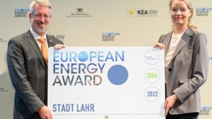 Stadt Lahr erhält Auszeichnung für den Klimaschutz