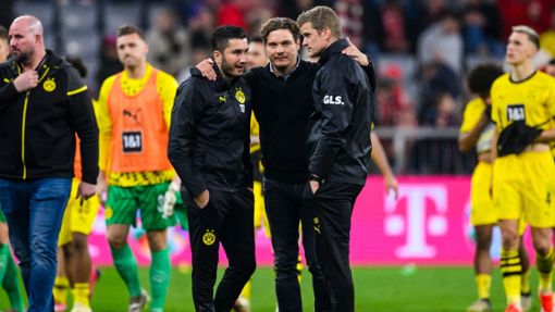 Ein Sieg gegen den VfB Stuttgart könnte die Position von BVB-Trainer Edin Terzic weiter stärken. Foto: Tom Weller/dpa