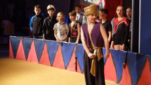Die Sechstklässler begeisterten mit ihrem Zirkus-Musical. Foto: Kosowska-Németh