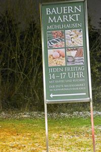 Der Bauernmarkt Mühlhausen  soll an eine zentrale Stelle umziehen  und spätestens ab 2020 auf dem Göpelhausplatz stattfinden.  Foto: Bombardi Foto: Schwarzwälder Bote