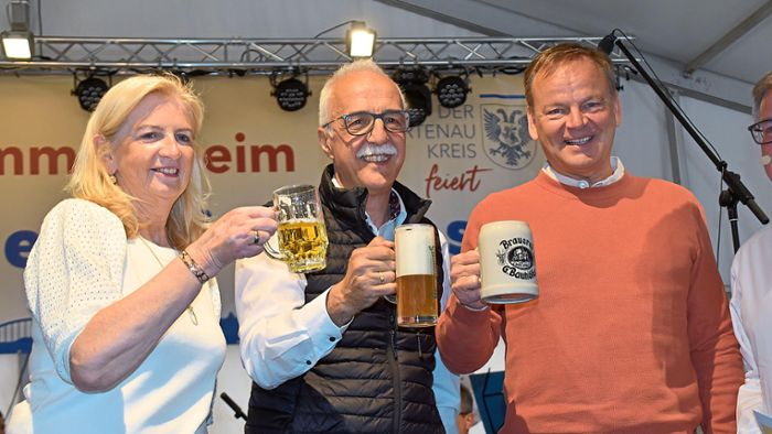 Bürgerfest   im Zeichen des Ortenauer Bieres