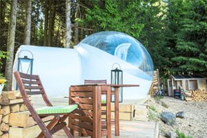 Übernachtungen im Bubble-Tent sind gefragt.  Foto: Ferienland Foto: Schwarzwälder Bote