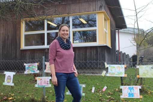 Sabrina Niethammer ist die neue Leiterin des evangelischen Kindergartens in Boll.Foto: Fahrland Foto: Schwarzwälder Bote