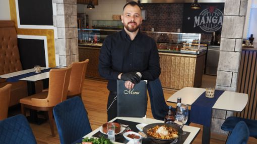 Burak Künter machte aus seinem Dönerladen ein Restaurant. Foto: Wolff
