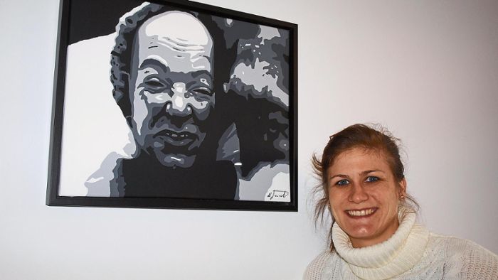 Nathalie  Jonscher stellt Werke im Café am Riettor aus