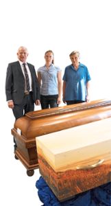 Viele haben  genaue Vorstellungen von ihrer Bestattung sagen (von links) Bruno Bandle, Sofie Ketterer und Elisabeth Hummel. Foto: Schwarzwälder Bote