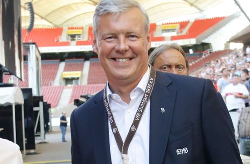 Kärcher-Chef Harmut Jenner ist dem VfB seit Jahren eng verbunden. Foto: Baumann/Hansjürgen Britsch