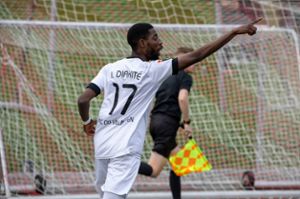Mittelstürmer Ibrahima Diakité will noch viele Tore für den FC 08 Villingen schießen. Foto: Eibner