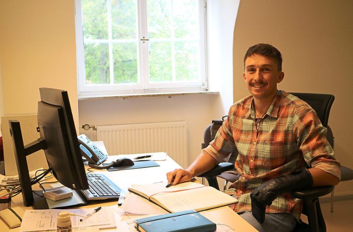 Luca Rückauf in Winterlingen: Wie der Energiemanager den Energieverbrauch optimiert