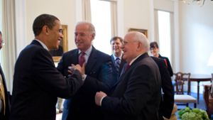 Joe Biden und Co. verneigen sich vor „Gorbi“