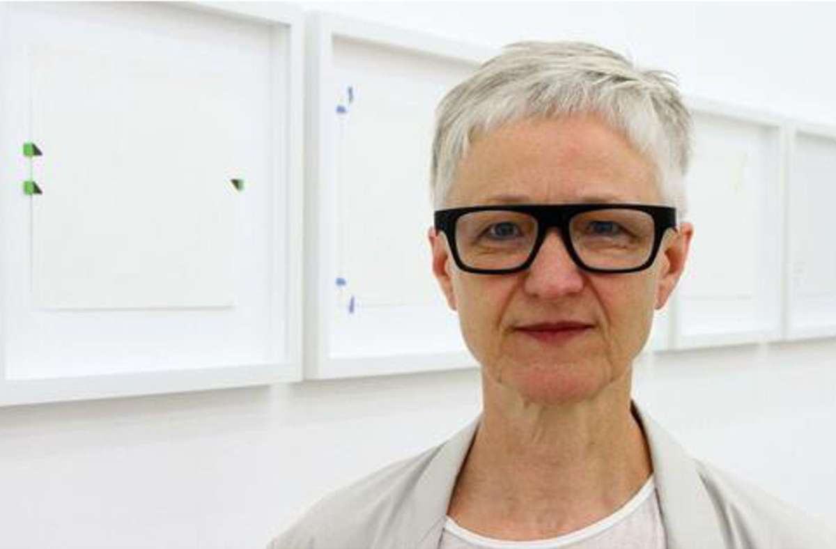 Die Konzeptkünstlerin Karin Sander arbeitet in ihren Ausstellungen ortsbezogen