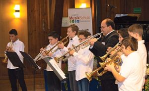 Bläser der Jugendmusikschule Baiersbronn gestalten das Kooperationskonzert mit. Foto: Jugendmusikschule Foto: Schwarzwälder Bote