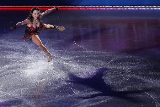 Beim ISU World Team Trophy 2015 in Tokio, Japan: die russische Eiskunstläuferin Elizaveta Tuktamysheva.  Foto: Kiyoshi Ota Foto: Schwarzwälder-Bote
