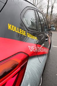 Die gelben Klebebuchstaben sind  schon Standard auf den Fahrschulautos der Autohausfahrschule der AHG. Denn Kollegen sind für Fahrlehrer immer schwerer zu finden. Foto: Müssigmann