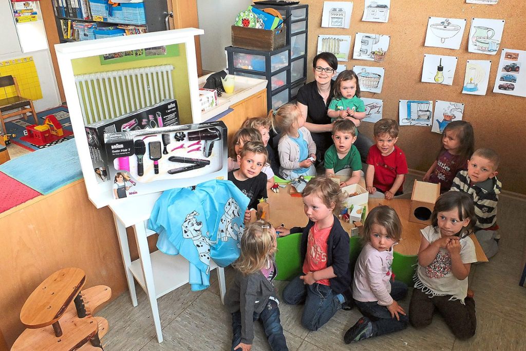 Neues Spielzeug für den Kindergarten Kappel: Eine Spende der Easy-Rider macht es möglich.   Foto: Preuß Foto: Schwarzwälder Bote