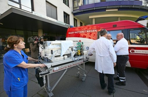 Beim Umzug der Frauenklinik greift ein Rädchen ins andere Foto: Peter Petsch