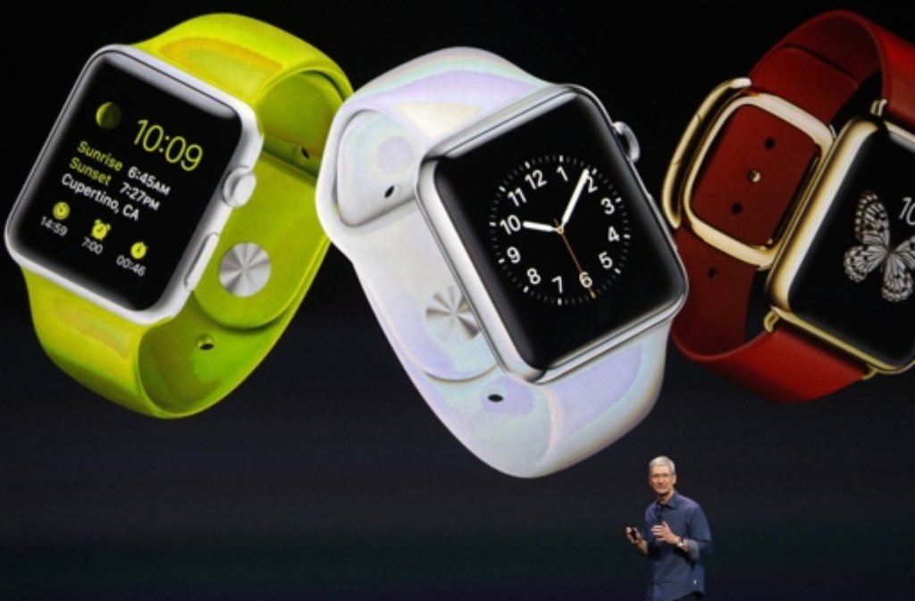 Wird heute auch die Apple Watch vorgestellt? Foto: EPA