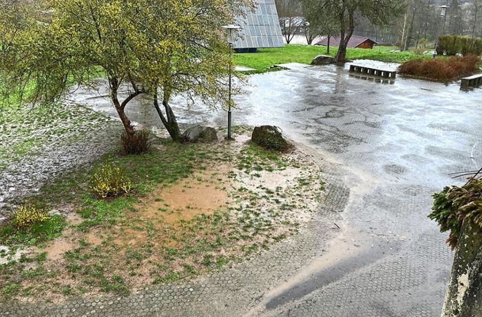 Regen in Schiltach: Land unter nach Starkregen