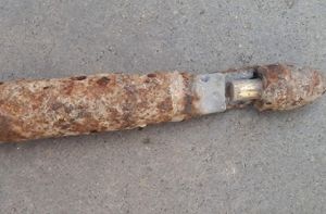 Der in einem Garten in Todtmoos gefundene Gegenstand war zylinderförmig und stark verrostet. (Symbolfoto) Foto: dpa