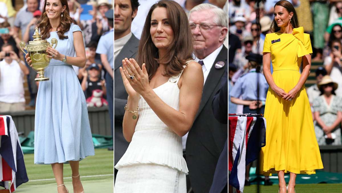 Prinzessin Kate: Ihre Wimbledon-Looks von 2011 bis heute