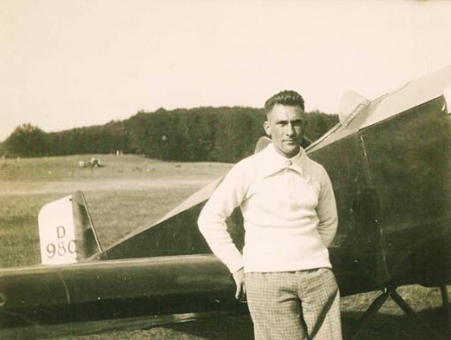Ein Ebinger Flugpionier: Anton Riediger hatte als 17-Jähriger im Ersten Weltkrieg das Fliegen gelernt. Foto: Schwarzwälder Bote