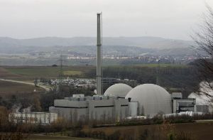 Das Kernkraftwerk Neckarwestheim Foto: dapd