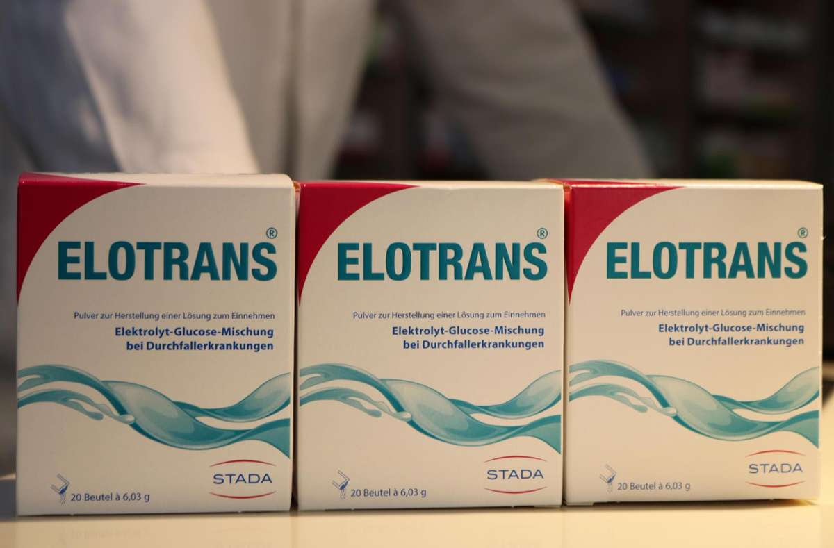Medikamente wie Elotrans werden unter anderem bei Durchfall verschrieben. Manche nutzen das Elektrolyt-Präparat jedoch, um damit einen Alkohol-Kater zu bekämpfen. Foto: Silvia Bächle