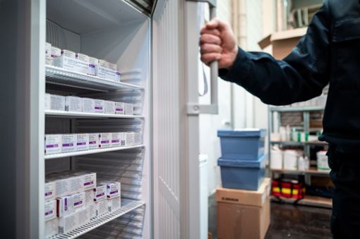Kühlschrank voll: Impfstoff wird eingelagert. (Symbolfoto) Foto: Strauch