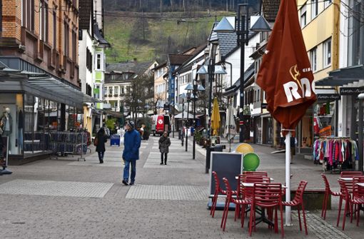 Im Herbst 2022 sind die Passanten in Schramberg zur Attraktivität der Innenstadt befragt worden. Foto: Dold