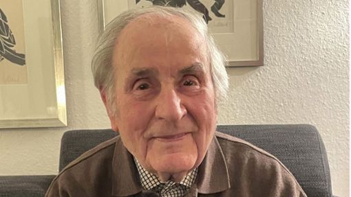 Rudi Schairer aus Pfeffingen feiert am Donnerstag seinen 90. Geburtstag. Foto: Horst Schweizer
