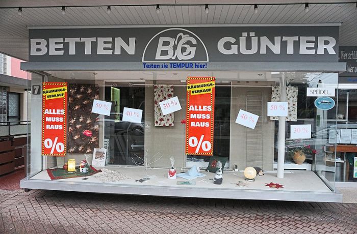 Einzelhandel in Schömberg: Drei Läden schließen – zwei davon womöglich für immer