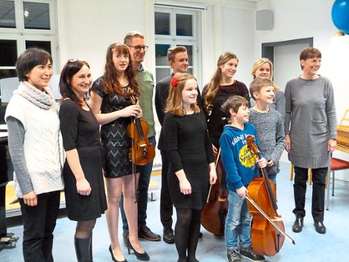 In der Kategorie Alte Musik tritt ein vierköpfiges Ensemble der Wildberger Musikschule an. Foto: Kosowska-Németh Foto: Schwarzwälder Bote