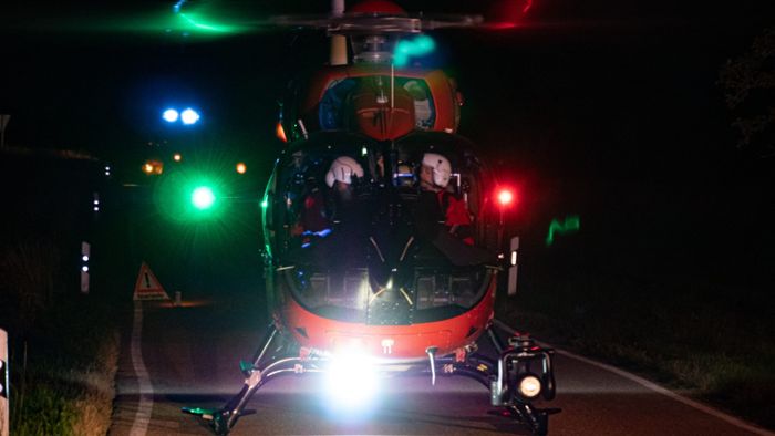 24-Jähriger in Schömberg mit Rettungshubschrauber in Klinik geflogen