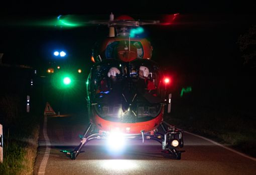 Der junge Mann wurde mit dem Helikopter in ein Krankenhaus geflogen. (Symbolfoto) Foto: Heidepriem