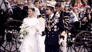 Am 19. Juni 1976 heiratete die Heidelbergerin Silvia Sommerlath den schwedischen König Carl XVI. Gustaf. Foto: IMAGO/TT/IMAGO/Bertil Ericson / PrB / TT