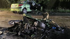 19-jähriger Autofahrer stirbt noch an der Unfallstelle