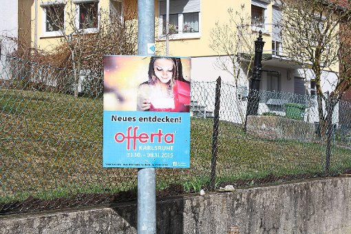 In Simmersfeld darf  großzügiger plakatiert werden.   Foto: Köncke Foto: Schwarzwälder-Bote