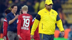 Dortmund verliert gegen Leverkusen 0:2