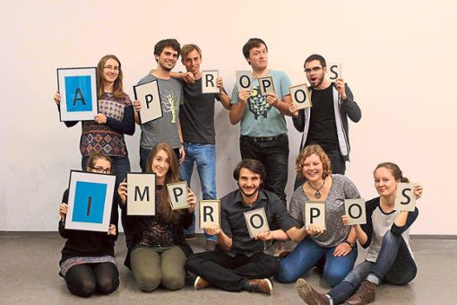 Die Improvisationstheatergruppe Apropos Impropos aus Freiburg gastiert in Schonach.  Foto: privat Foto: Schwarzwälder Bote