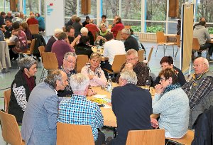 Viele spannende Diskussionen gab es bei der Regionalkonferenz des Schwarzwaldvereins in der Gültlinger Halle. Foto: Priestersbach Foto: Schwarzwälder-Bote