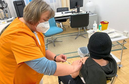 Pro Tag werden im hausärztlichen Impfzentrum in Obertal 500 Impfungen mit Biontech oder Moderna angeboten. Foto: Impfzentrum