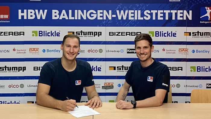 Tobias Heinzelmann bleibt dem HBW Balingen-Weilstetten treu