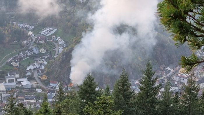 Elektroherd löst Brand in Hornberg aus